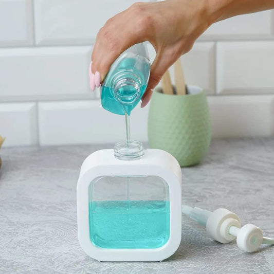 Refillable Pump Bottle – For Hand Wash, Dish Detergent, Shampoo & Lotion