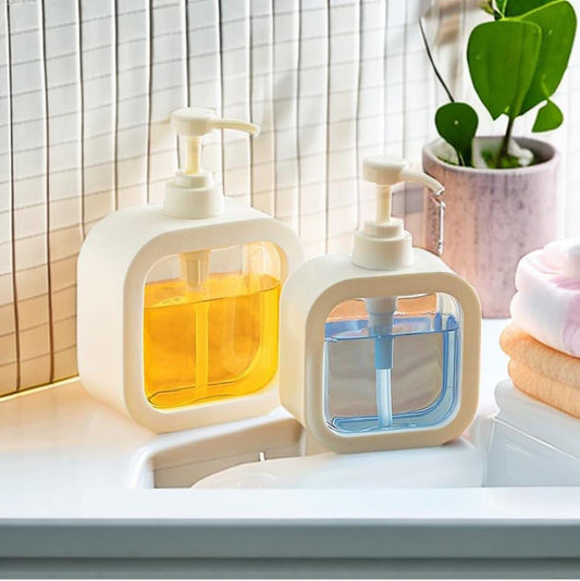 Refillable Pump Bottle – For Hand Wash, Dish Detergent, Shampoo & Lotion
